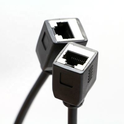 Настройка 1M 2M 3M Cat5 RJ45 8P8C женский разъем к RJ45 женский разъем LAN Ethernet сетевой кабель