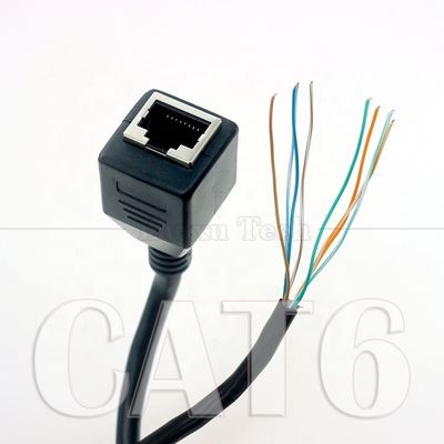 Высококачественный сетевой Ethernet Cta6 26AWG RJ45 8p8c Женский разъем для открытия