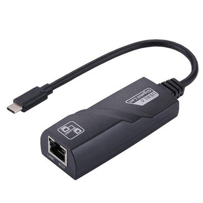 Высокосовместимый USB 3.1 типа C от мужского до гигабитного RJ45 Ethernet сетевой LAN адаптер для ноутбука