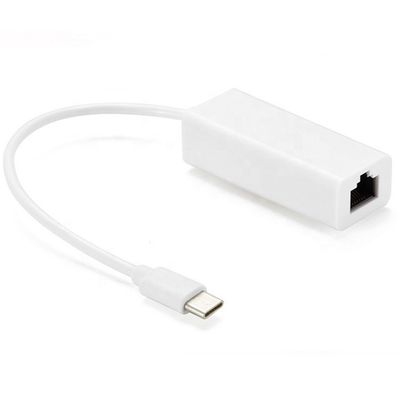 Plug and Play 100Mbps Гигабитный USB типа C на RJ45 Ethernet Lan Сетевой адаптер для ноутбука