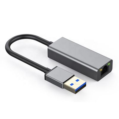 Супер скорость 1000 Мбит / с Металлическая оболочка USB 3.0 на Гигабитный RJ45 Ethernet адаптер