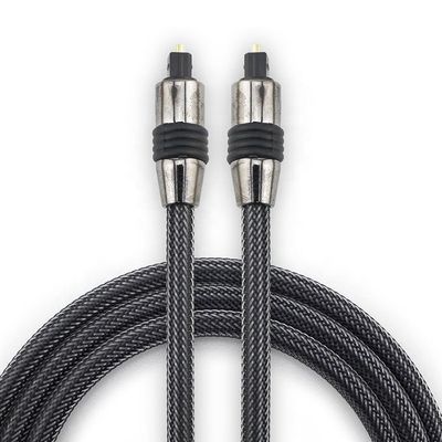 1M 2M 3M 5M Высококачественный прочный плетеный волоконно-оптический Toslink Spdif цифровой оптический аудиокабель