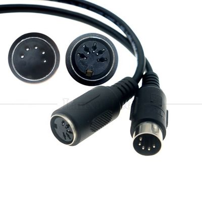 Настройка 1M 3M 5M Мужчина на женщину MIDI 5 PIN DIN расширительный кабель