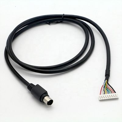 CUSTOM S Video 8 PIN Mini DIN к 9 PIN JST соединитель ПК кабель контроллера двигателя