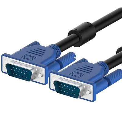 OEM 1.5m 1080P Мужчина на мужчину Женщина HD DB 15 PIN VGA на VGA Мониторный кабель для ПК Компьютер