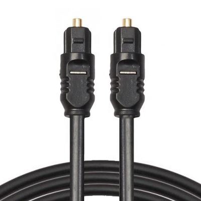 Высококачественный тонкий 1M 2M 3M 5M волоконно-оптический Toslink Spdif Золотой оптический цифровой аудио кабель