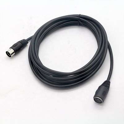 1M 3M 5M Shield Мужчина на женщину 7 PIN DIN соединитель MIDI расширительный кабель