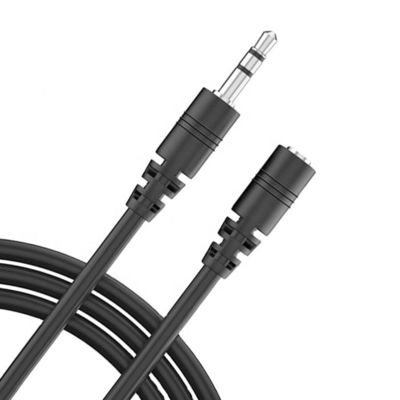 На заказ 1M 2M Мужчина на женщину 3.5mm Aux Audio Jack расширительный кабель