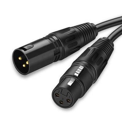 1 м 3 м 5 м 3 ПИН-коннектор XLR Audio Jack Мужчина к XLR Женщина DMX кабель