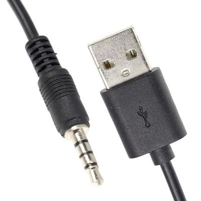 Специальный 3ft 3.5mm мужской Aux Audio Jack к USB 2.0 мужской кабель для зарядки данных для автомобильных динамиков