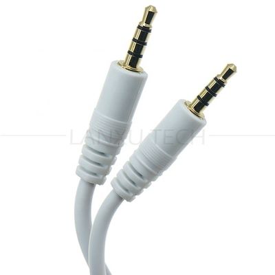 3.5mm Мужчина к мужчине Женщина Стерео AUX 3 полюса TRS 4 полюса TRRS Моно Джек Микрофон Патч Аудио расширения кабеля