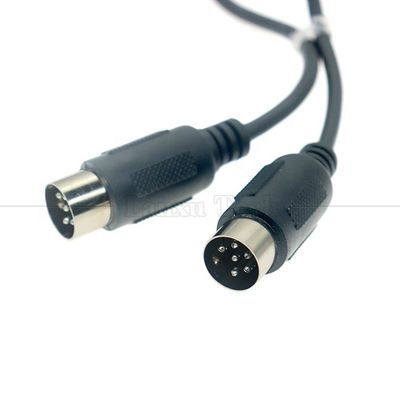 0.2m 1m 2m 3m Shield Мужчина-мужчина MIDI 6 Pin Din Расширительный кабель для клавиатуры Микрофон Гитара
