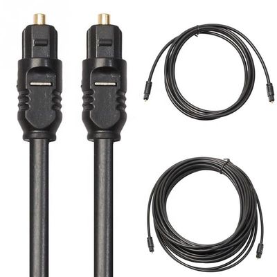 Высококачественный тонковолоконный оптический Toslink Spdif Gold оптический цифровой аудиокабель