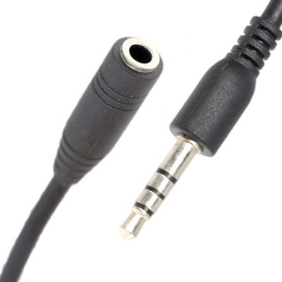 3.5mm Jack TRRS Мужчина к 3.5mm Jack TRRS Женщина Стерео Aux Аудио расширительный кабель