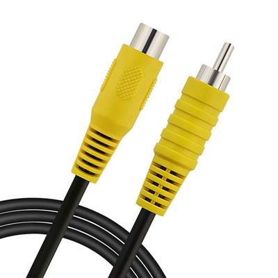 0.5m 1m 2m 3m Стерео аудио мужской к женскому RCA коаксиальный кабель для HDTV
