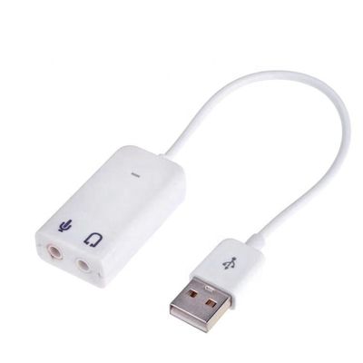 Подключение и воспроизведение аудио микрофона студия USB внешняя звуковая карта адаптер кабель