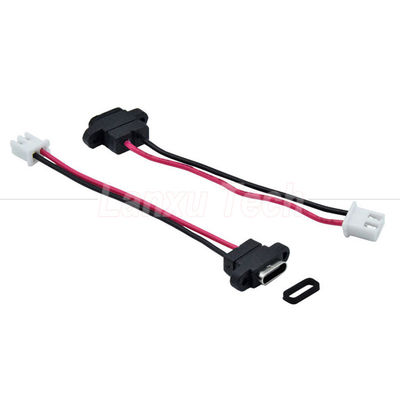 водонепроницаемый разъем USB типа C женского типа для 2 пин 4 пин PH 2.0 XH 2.54 SH1.0 VH ZH MX