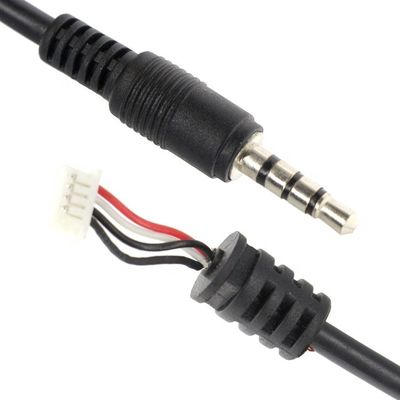 Производственная сборка по заказу 1M 3.5mm TRRS Audio DC Jack to JST 2,0mm 2,54mm Pitch Connector Cable