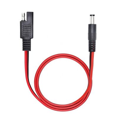 14AWG DC Plug 5.5x2.1mm Мужчина на SAE 2 Pin Connectors Расширительный кабель для автомобильной солнечной панели RV