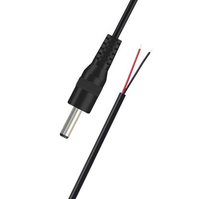 DC Barrel Jack Male 3,5x1,35 мм до снятого консервированного проволочного кабеля с голым концом