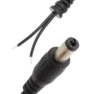 DC входный ствол Jack 2,1x5,5 мм мужской женский для открытия Pigtail DC кабель питания