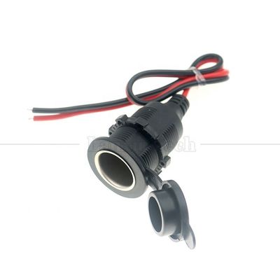 Водонепроницаемая 12V 24V 16AWG постоянный ток авто сигаретный зажигалка женский розетка розетка адаптер питания расширительный кабель