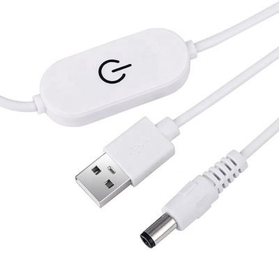 5V 2A USB TO dc 5.5*2.1mm регулируемый выключатель дистанционного кабеля светодиодный ленточный затемнитель для света лампы