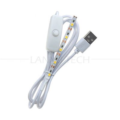 Высококачественный контроллер USB Диммер Сила включенная отключенная кабель переключателя с светодиодным световым светильником