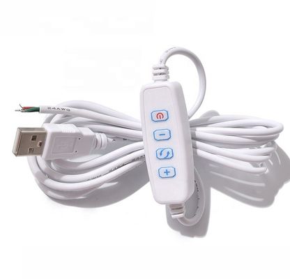 5V LED USB ON OFF кабель переключателя для лампы
