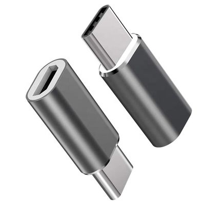 Подключается и играет металлическая оболочка Micro USB женского типа C мужского типа OTG преобразователь адаптер