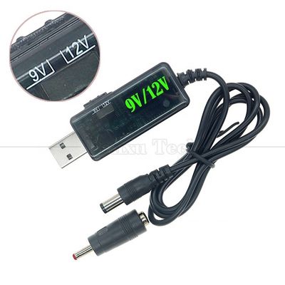 1m Drok 5V USB для повышения 9V 12V Step Up Multi Output DC Converter Cable для роутера модема