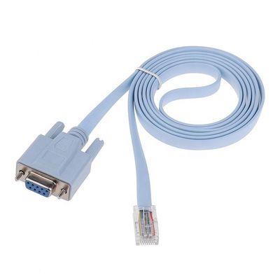 1.8M RS232 DB9 PIN женский к RJ45 сетевой консоли кабель для коммутатора маршрутизатора Cisco