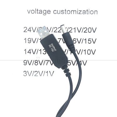 Специальное напряжение 15V 12V 10V 9V 4V 3V USB на DC Micro Type C зарядный кабель для маршрутизатора Камера светодиодный свет Уолки-Толки GPS