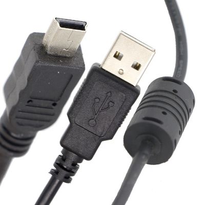 1.5m USB A к Mini B 5PIN USB 2.0 зарядка данных OTG кабель с ферритом