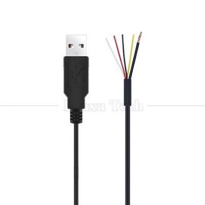 Щит USB от мужского до 4 голых проводов открытый конец кабеля