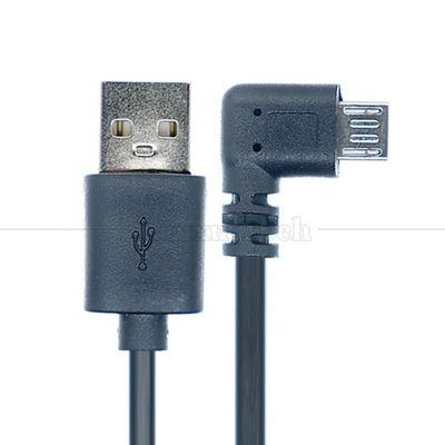 1M 2M 3M 1A 2A 3A Зарядка данных 90 градусов прямоугольный USB микрорасширительный кабель для телефона планшет