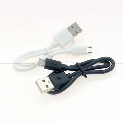 Дешевый короткий 30cm 50cm 1m Белый Черный Быстрая зарядка 1A V8 Micro B на USB Мужской кабель зарядки для Power Bank Спикер наушники