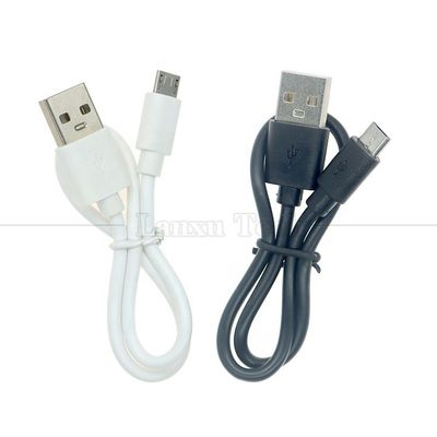 Короткий 30 см 50 см 1 м Белый Черный Данные Быстрая зарядка 1A V8 Micro B на USB Мужской кабель зарядки для Android Телефон Power Bank Спикер