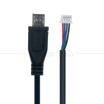OEM настраиваемый Micro USB на JST 4 Pin 1.25mm Pitch кабель