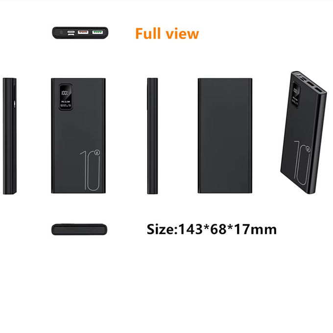 Наружный портативный 10000mah PowerBank LED дисплей PD QC3.0 22.5W быстрая зарядка Slim Power Banks 10000mAh USB-C зарядное устройство для iphone 15 8