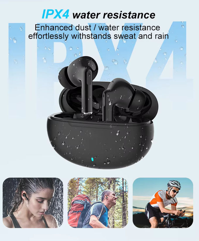 IPods Pro Tws наушники беспроводные 2024 в ухе наушники Шум отмены Hifi Sport мини-синие зубные наушники 3
